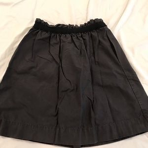 J. Crew skirt dark grey